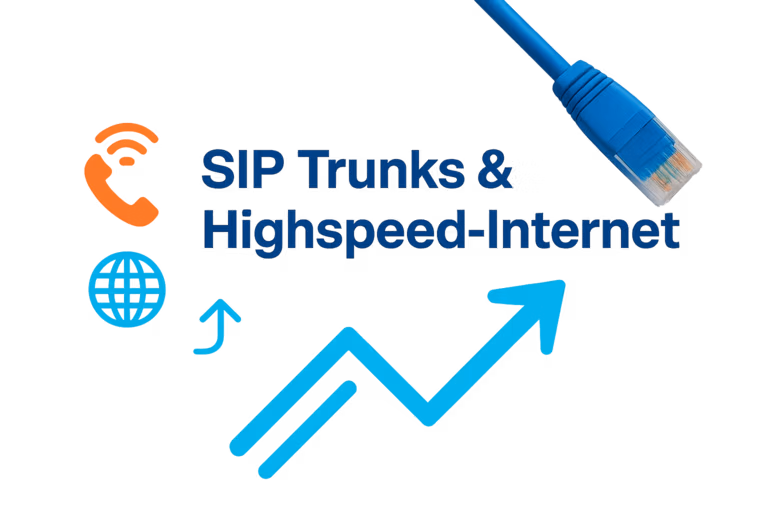 SIP Trunks und Highspeed Internet für Business VoIP-Telefonie