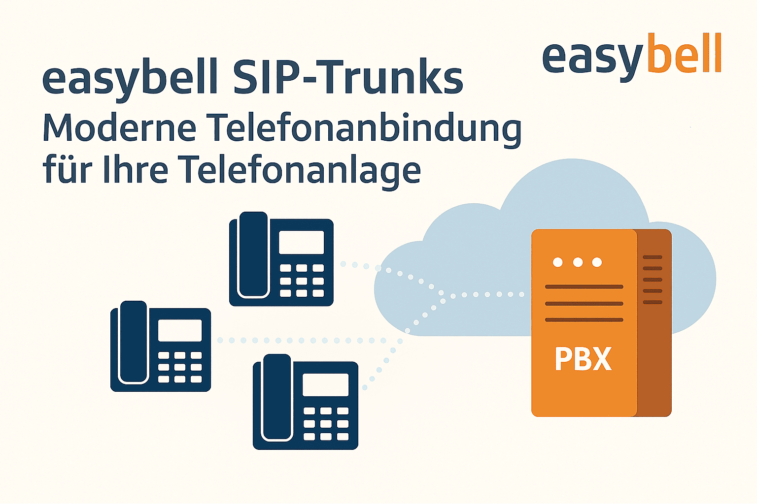 easybell SIP Trunk für Business Telefonanlage