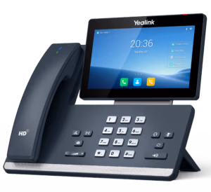 Yealink T58A Premium IP-Telefon mit 7-Zoll Touchscreen-Farbdisplay