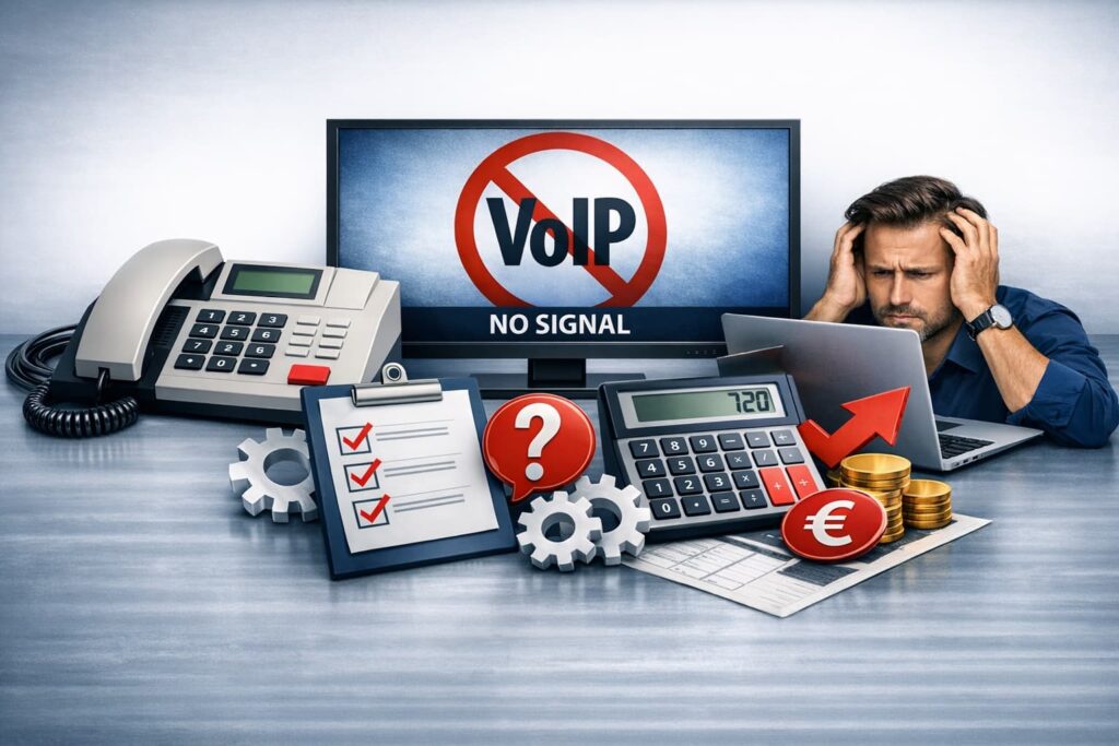 Alte Telefonanlage austauschen