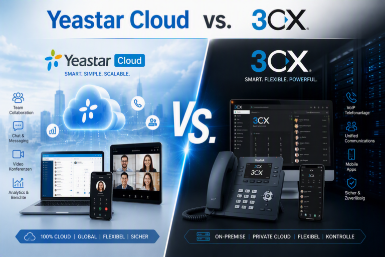Yeastar-Cloud-Telefonie vs. 3CX
