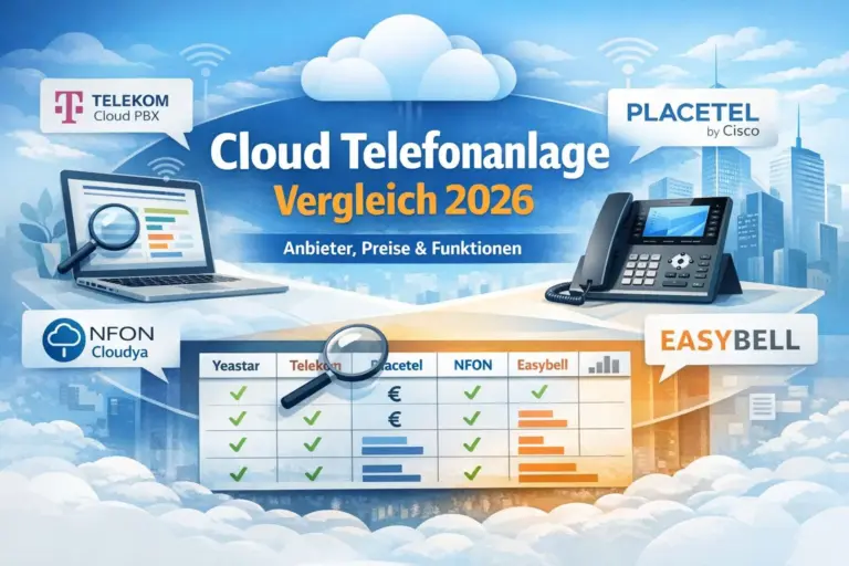 Cloud Telefonanlage Vergleich 2026 – Preise und Anbieter im Überblick