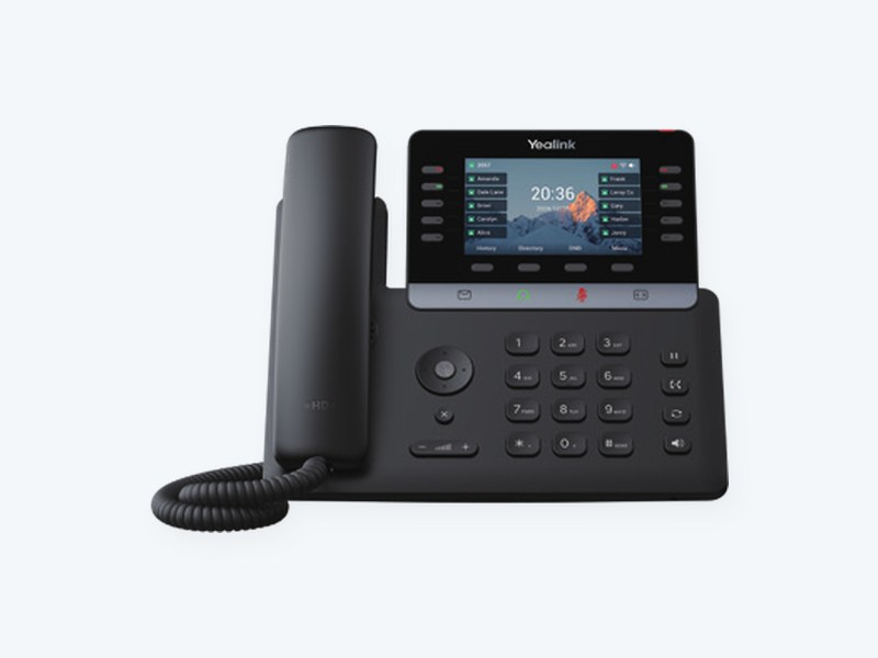 Yealink T74W IP-Tischtelefon mit WLAN und Farbdisplay