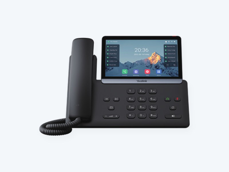 Yealink T77U IP-Tischtelefon mit Touchscreen