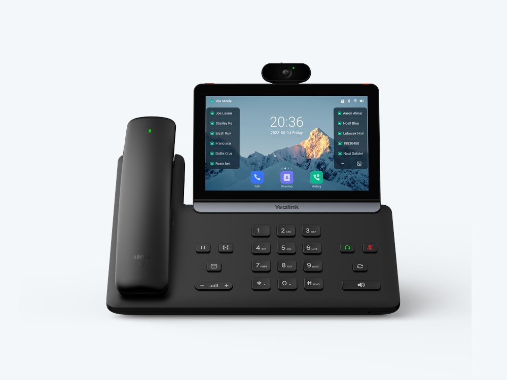 Yealink SIP-T88V Pro Tischtelefon mit Kamera