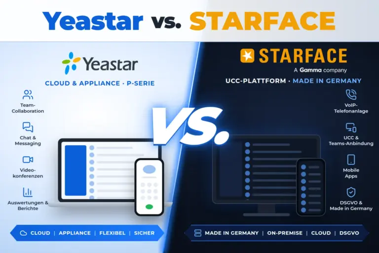 Yeastar vs. Starface – Telefonanlage im Vergleich